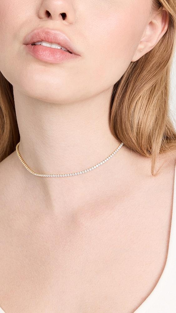 SHASHI Tennis Diamond Necklace | Shopbop Product Image