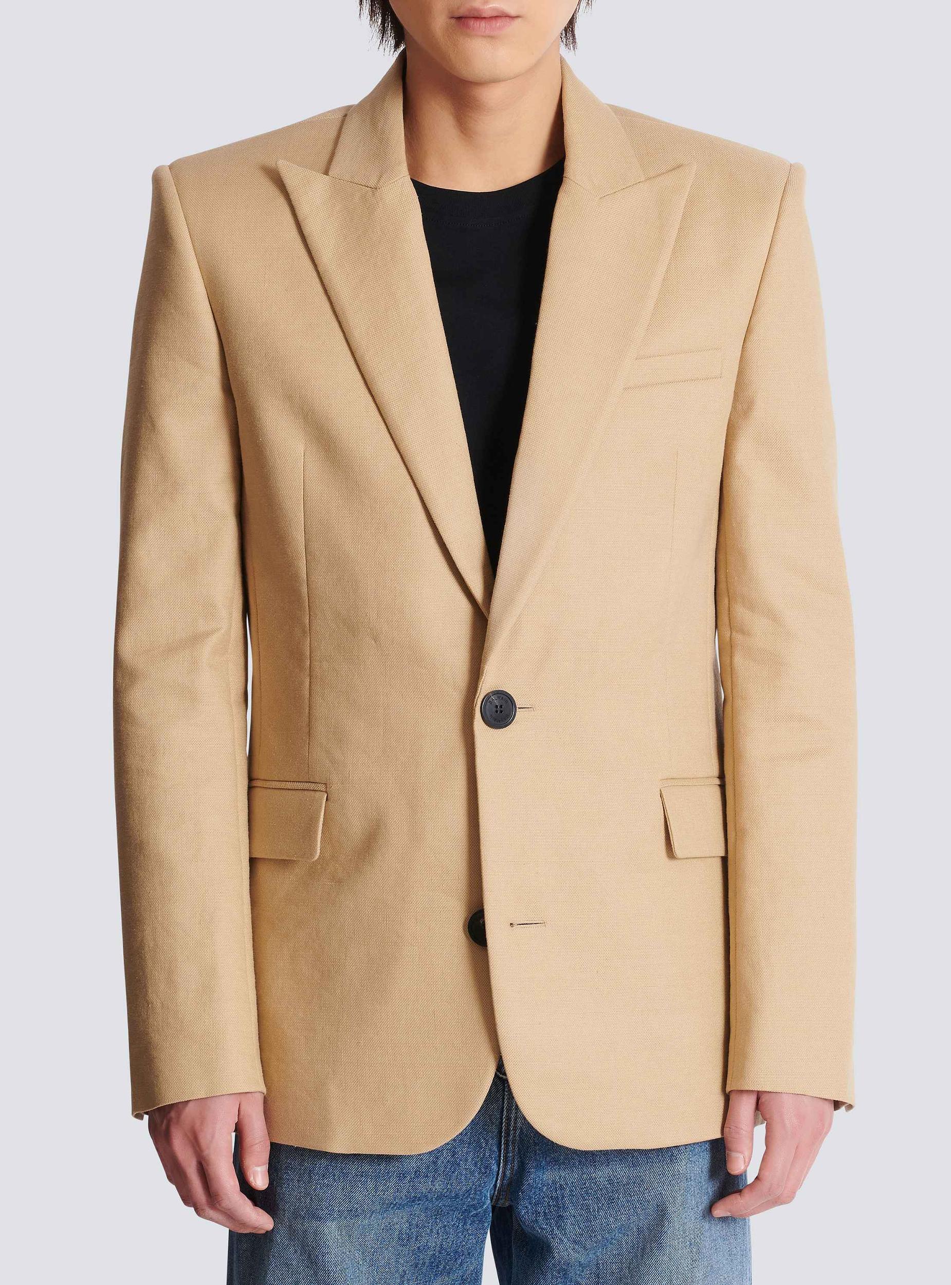 Canvas 2-button jacket Product Image