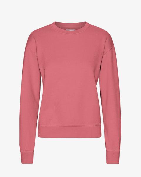 Women Classic Organic Crew - Raspberry Pink Product Image