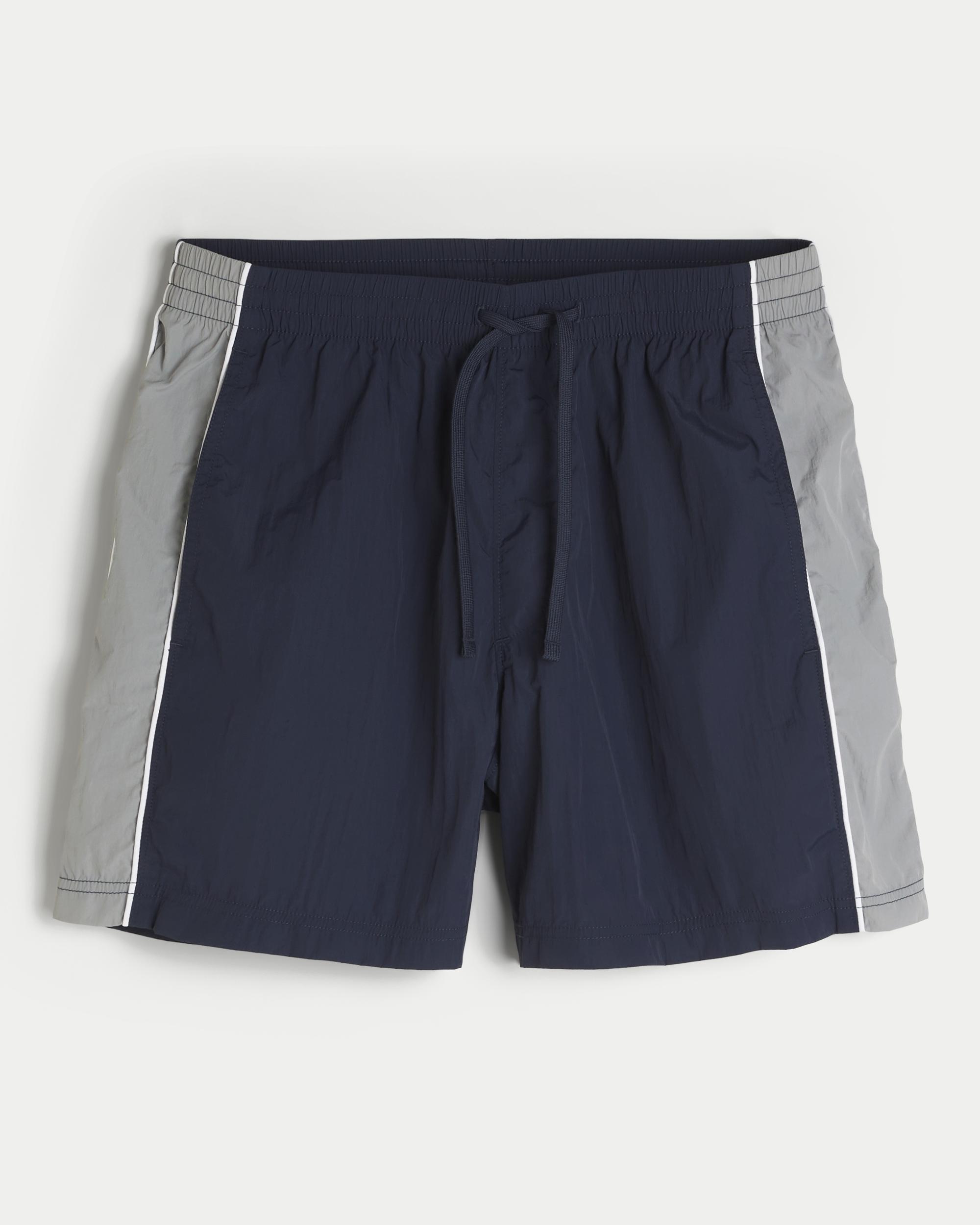 Mid-Thigh Baggy Soccer Shorts Product Image