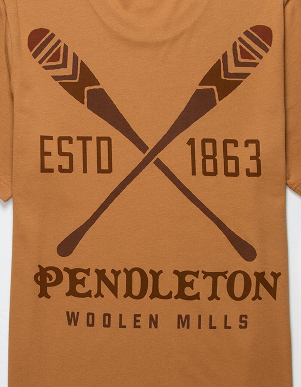 PENDLETON Paddle Mens Tee - BROWN Product Image