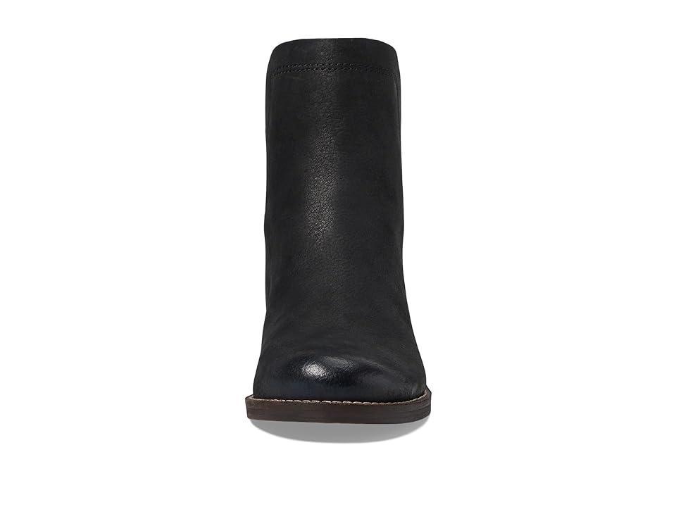 Lucky Brand Hirsi Leather Low Stack Heel Booties Product Image