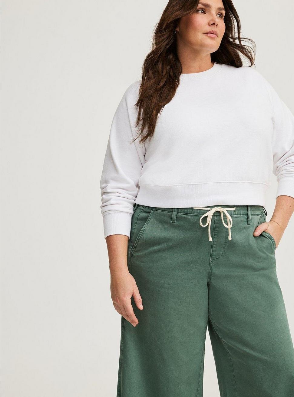 Weekend Wide Leg Ankle Crop Pants Product Image