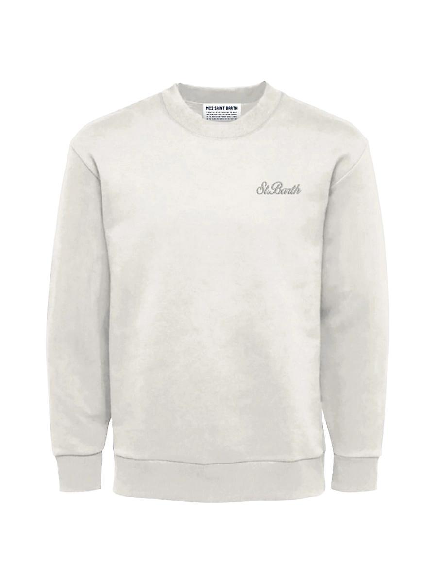 Mens Soho Embroidered Logo Sweatshirt Product Image