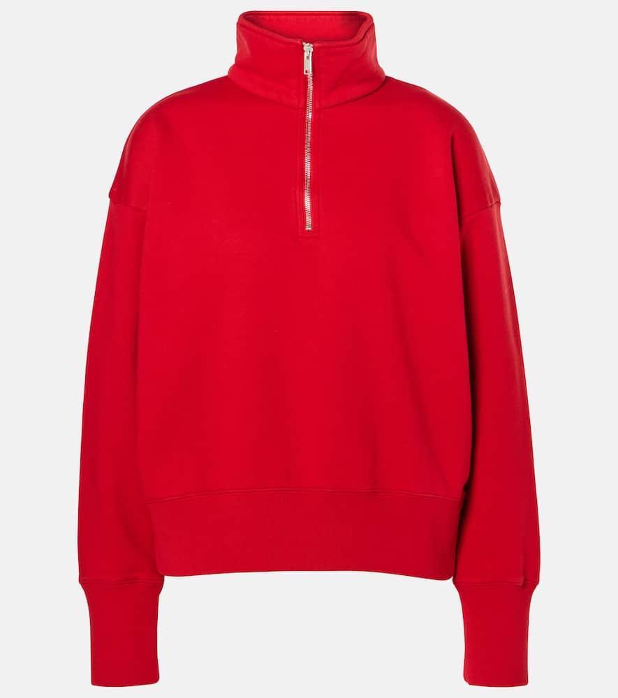 THE ROW Pullover Stanfield Aus Einem Baumwollgemisch In Drr Deep Red/red Product Image