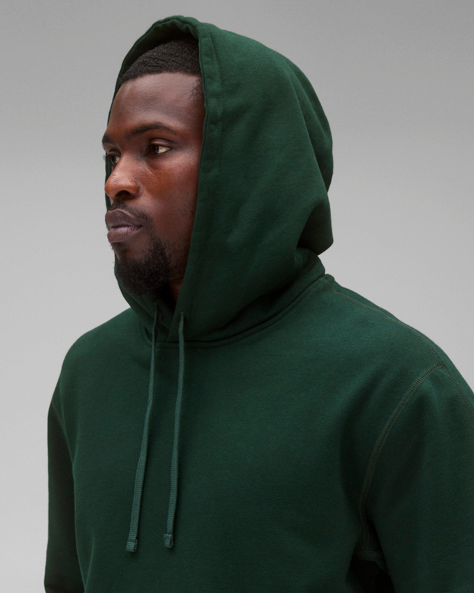 Midweight Terry Standard Hoodie Male Product Image