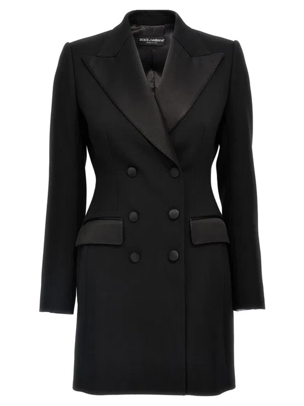 DOLCE & GABBANA Black Dolcetuxedo Blazer Product Image