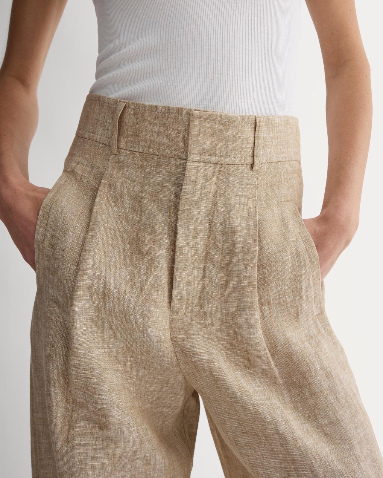 Womens Linen Way-High Drape Pant by Everlane Product Image