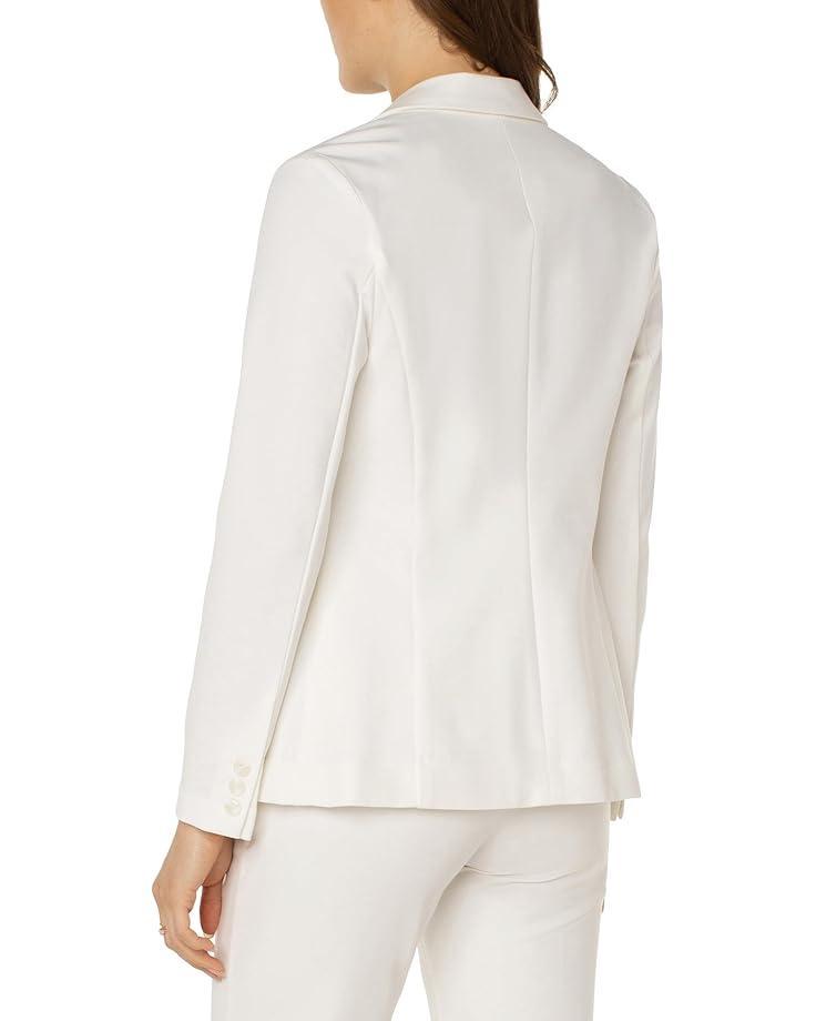 Fitted Knit Blazer Product Image