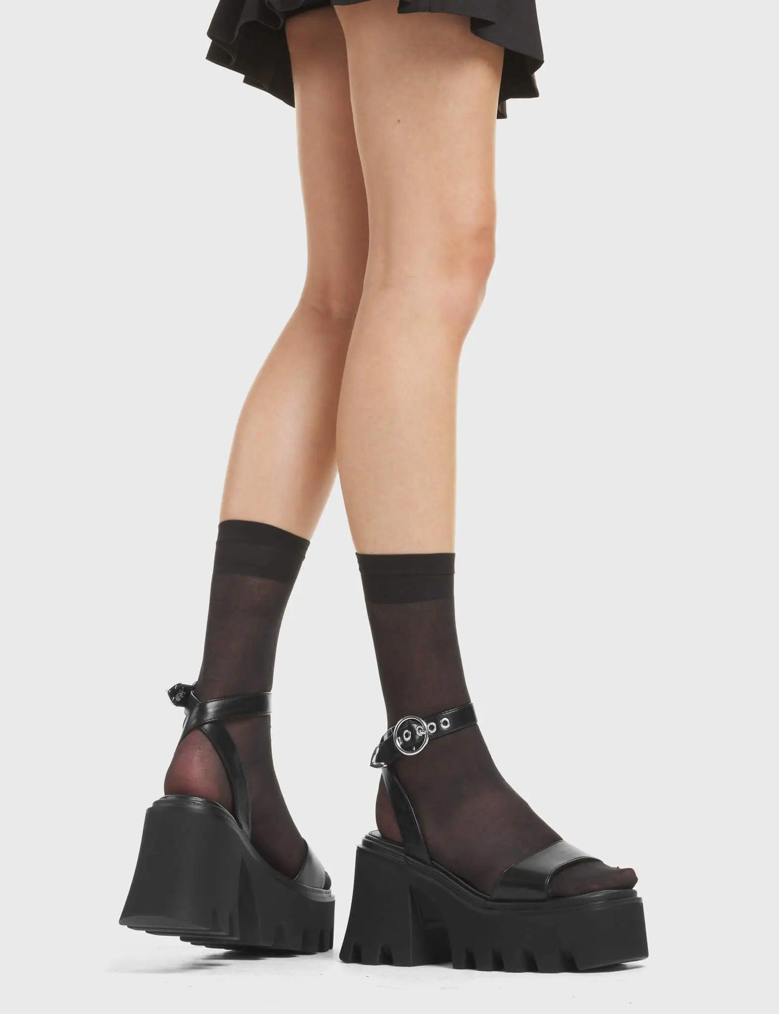 Sunshine Chunky Platform Sandals Product Image