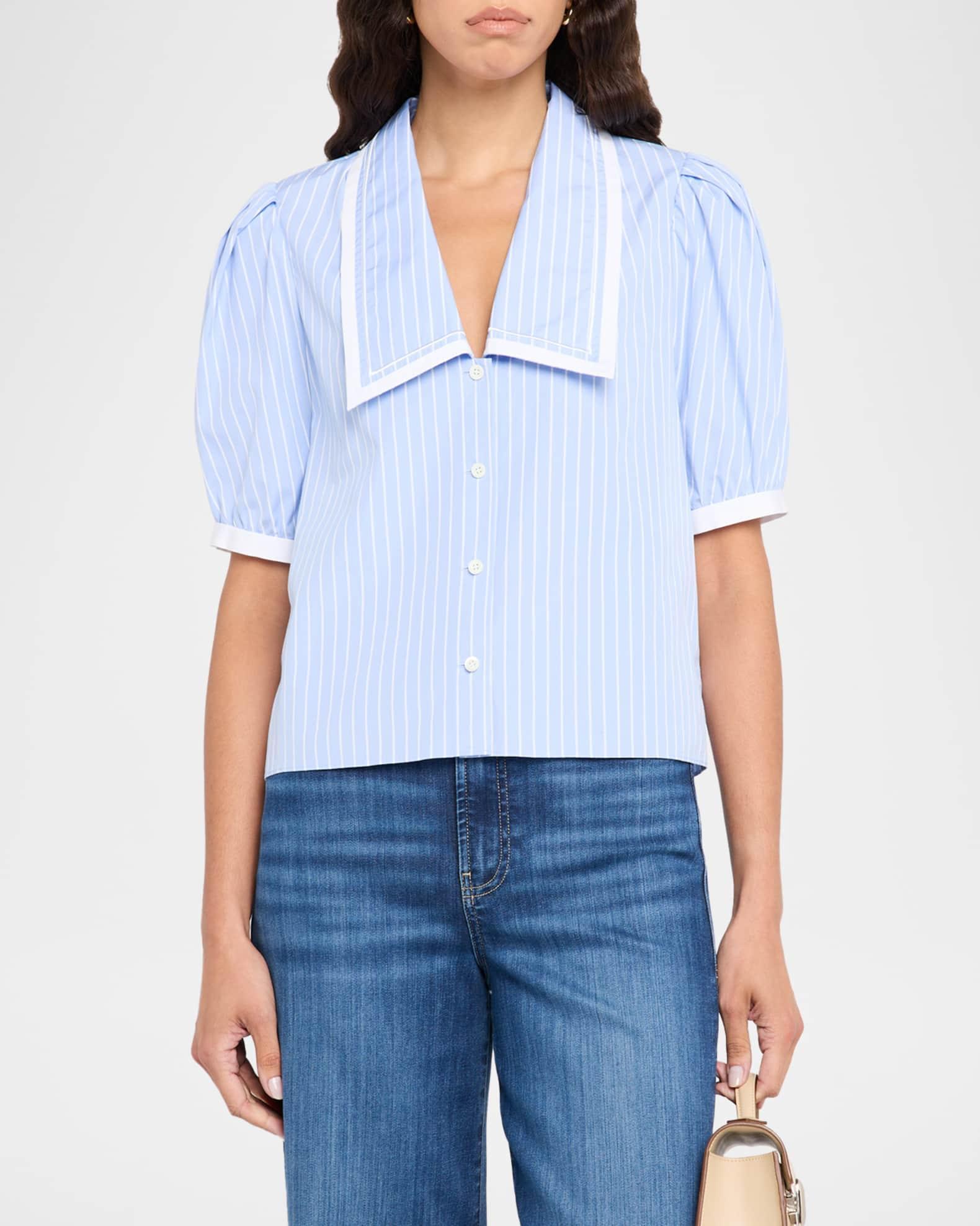 The Stripe Sailor Blouse Product Image