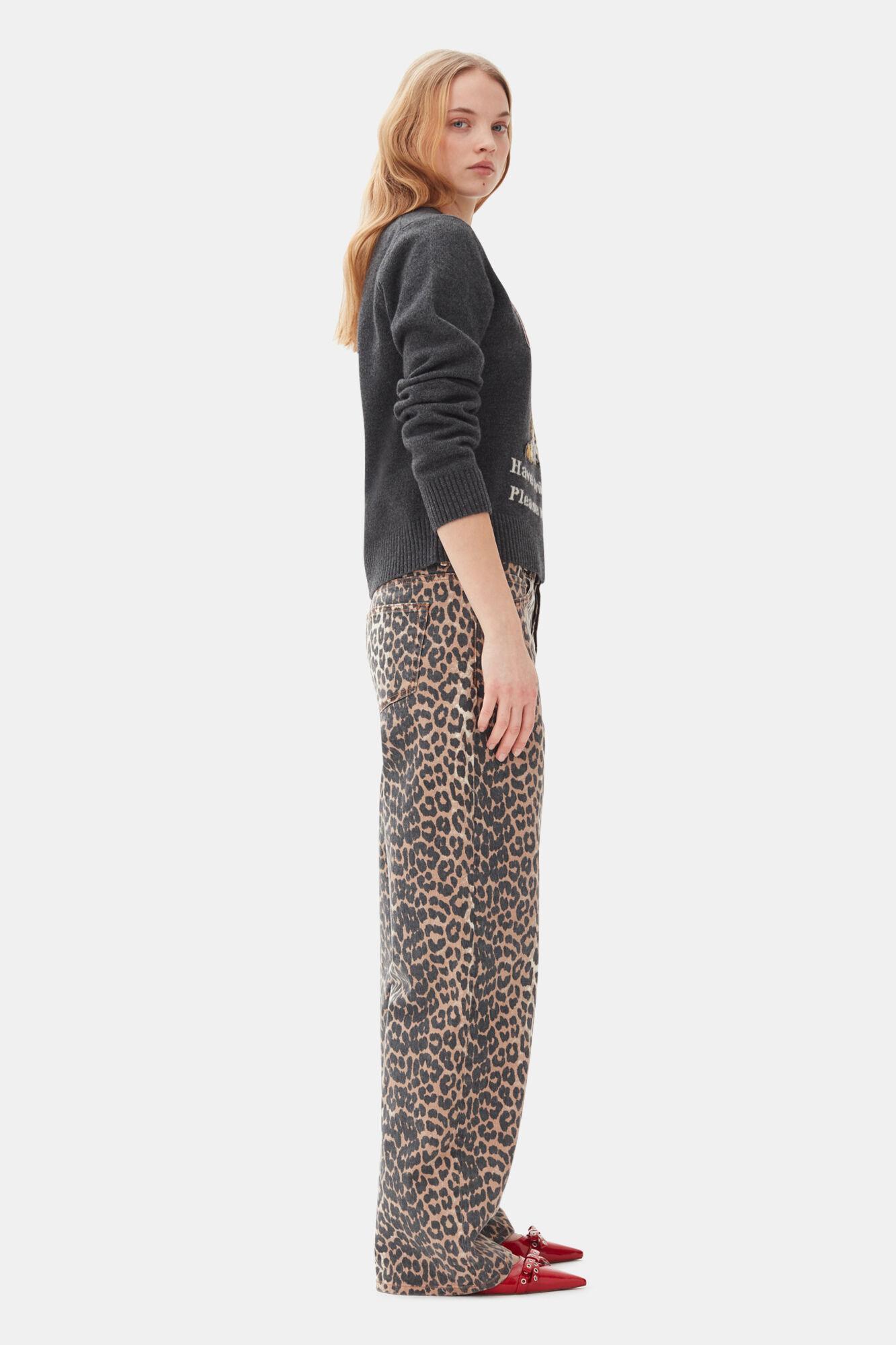 Leopard Izey Jeans Product Image