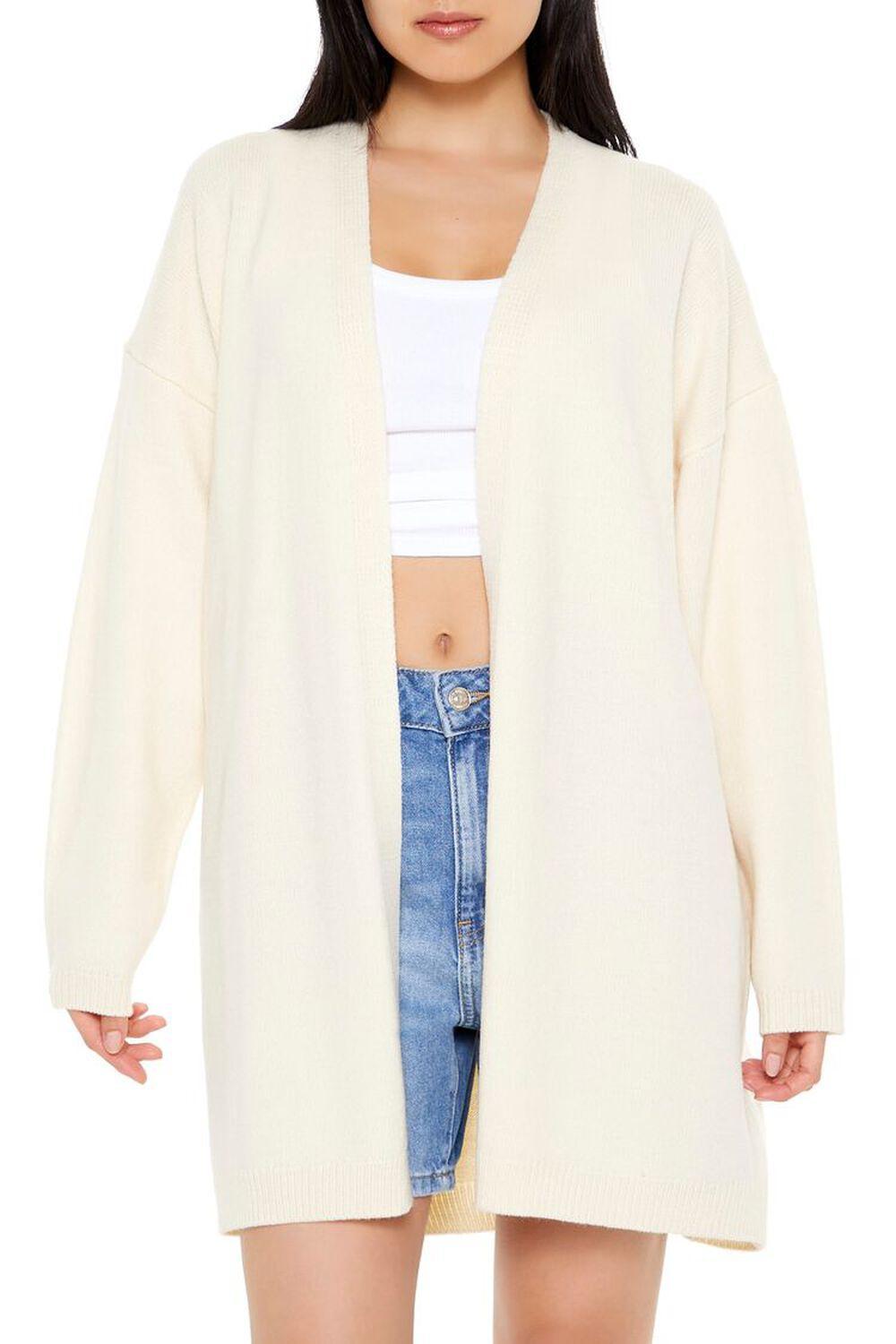 Open-Front Cardigan Sweater | Forever 21 Product Image