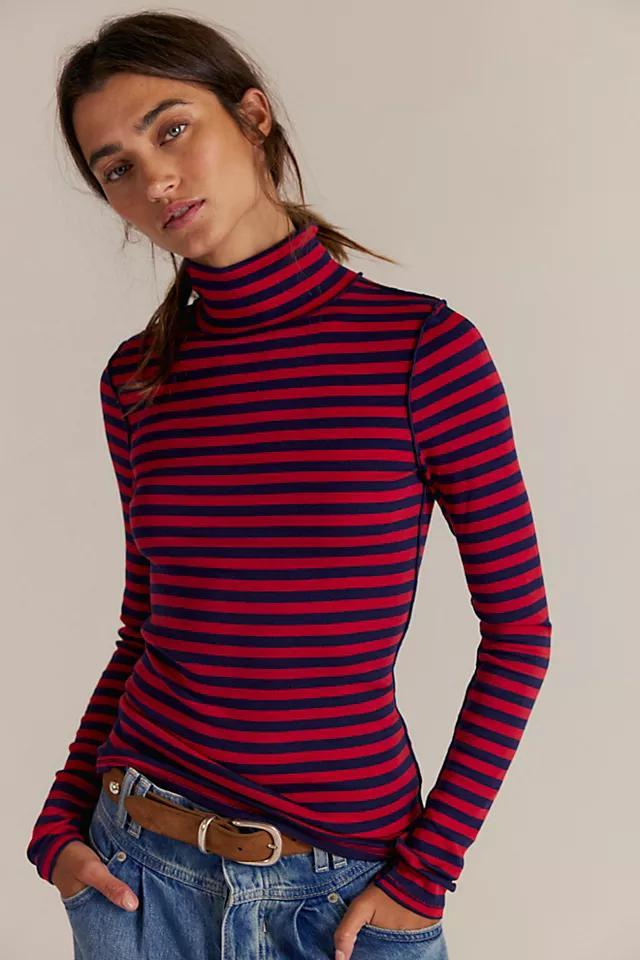 We The Free Good Good Stripe Turtleneck Product Image