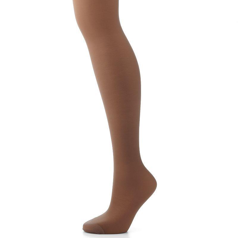 Hanes Alive Full Support Pantyhose with Control Top, Reinforced Toe Little Color F Womens Product Image