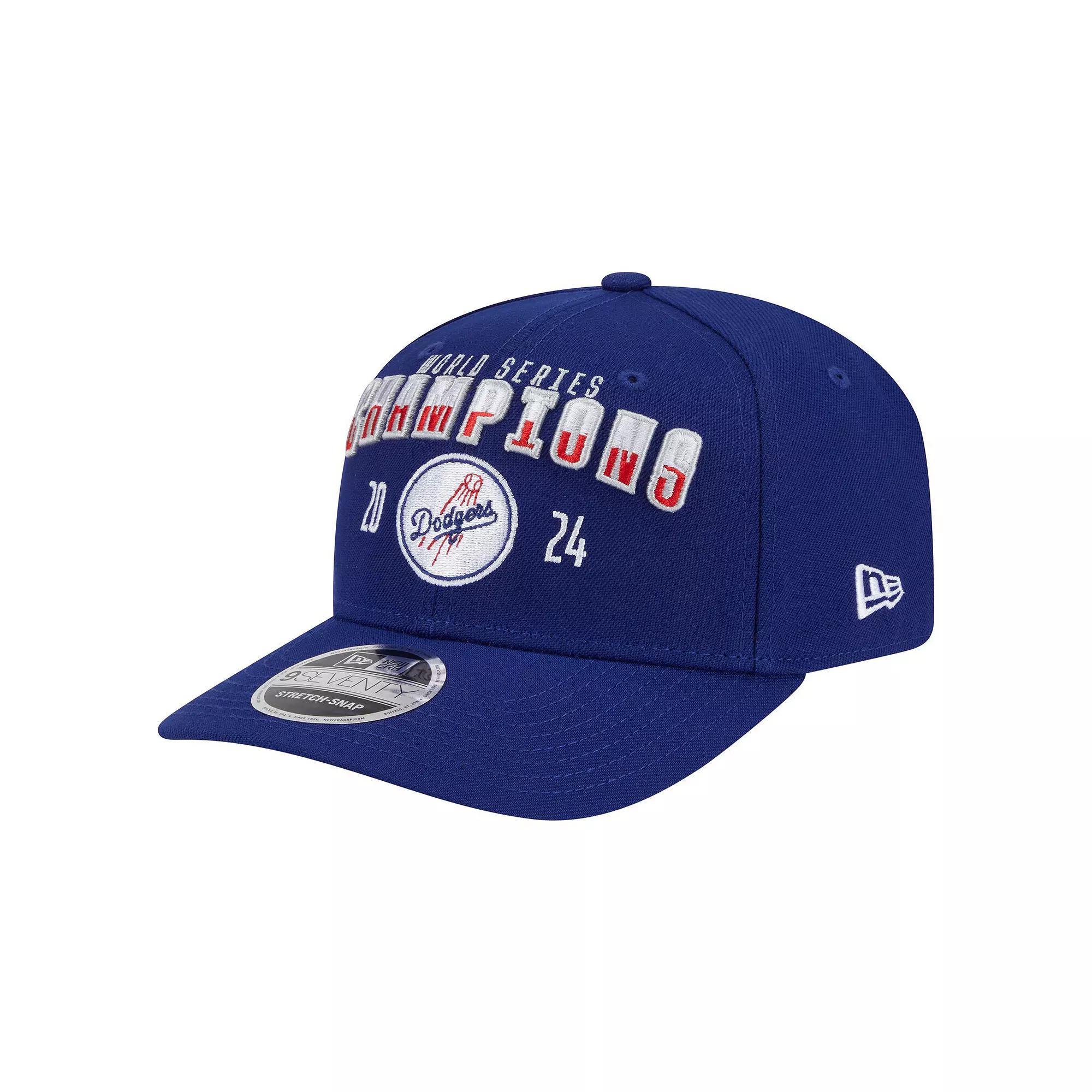 Men's New Era Royal Los Angeles Dodgers 2024 World Series Champions 9SEVENTY Adjustable Hat, Blue Product Image