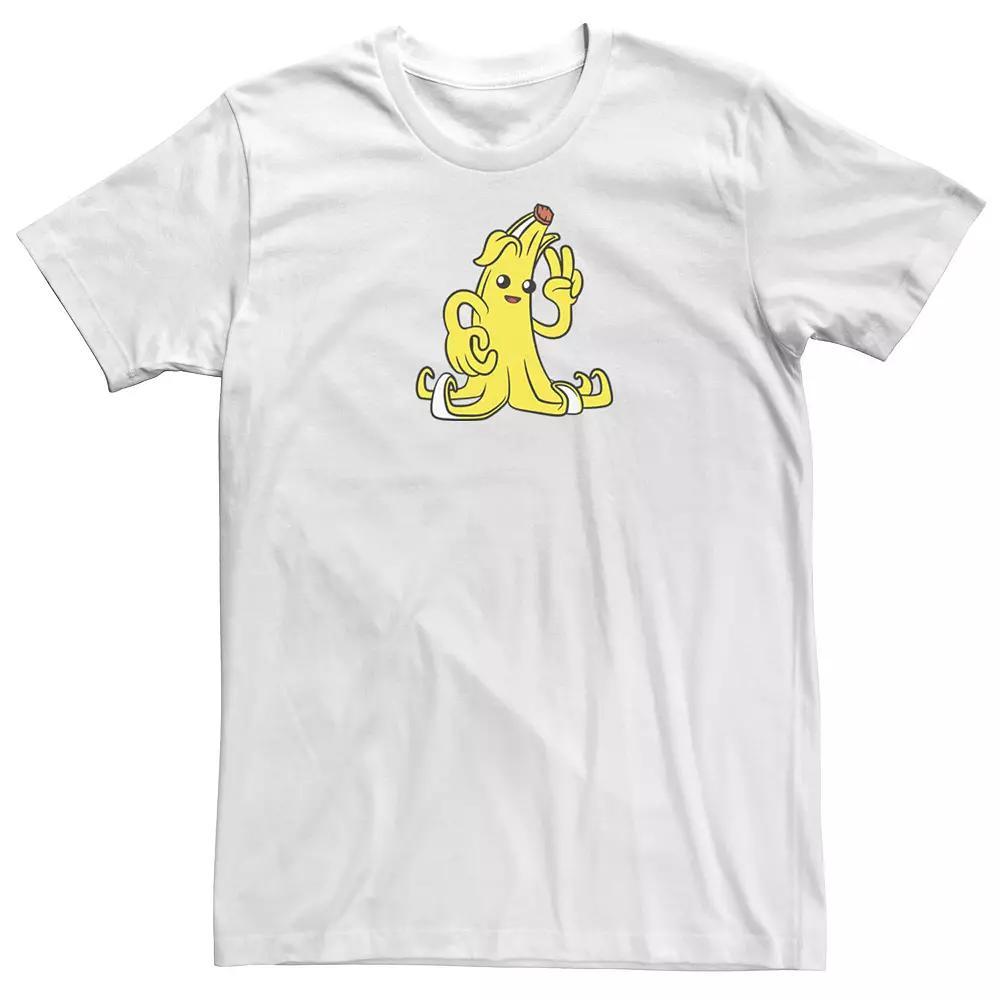 Big & Tall Fortnite Peely Peace Tee, Men's, Size: 5XL, White Product Image