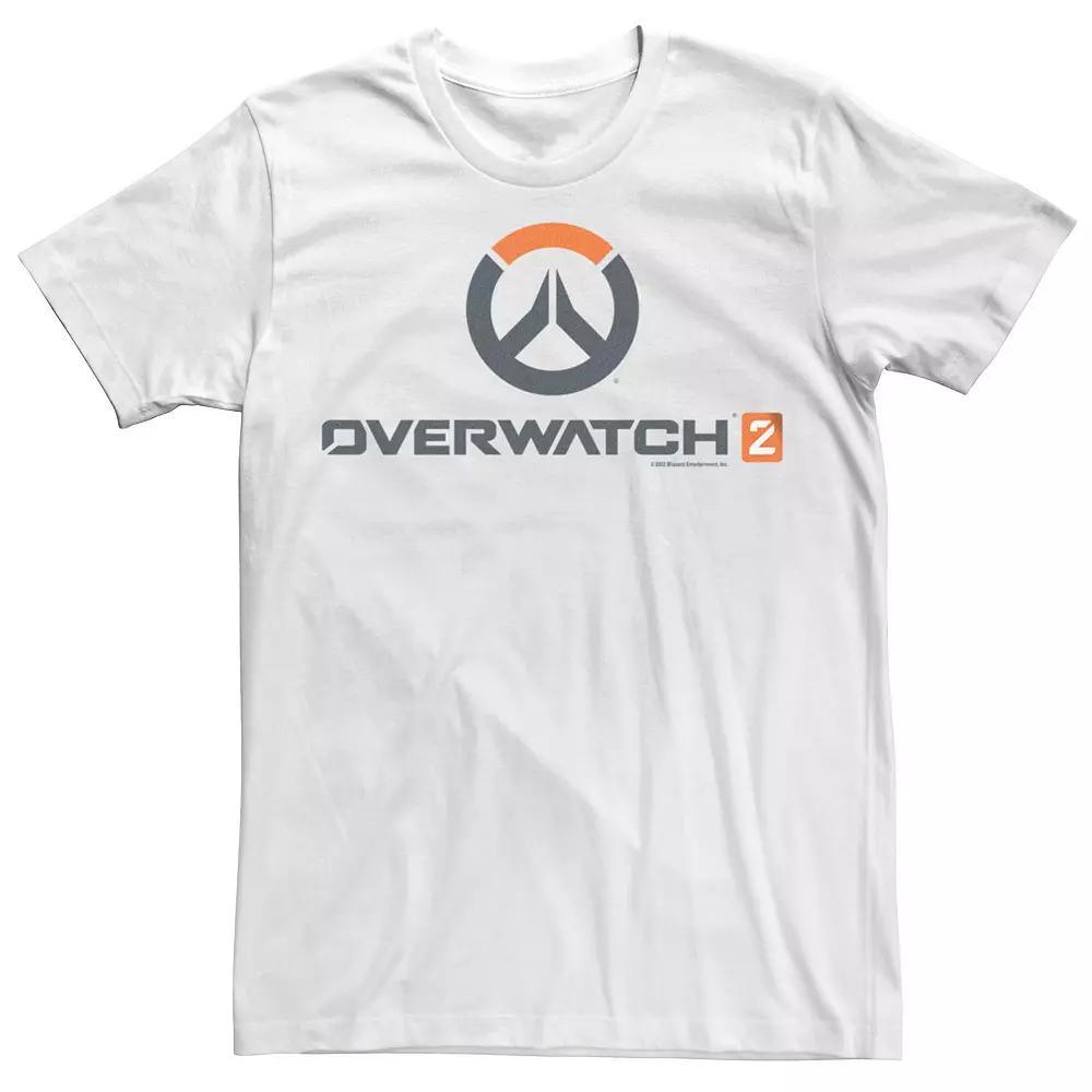 Men's Overwatch 2 Video Game Logo Graphic Tee, Size: XL, White Product Image