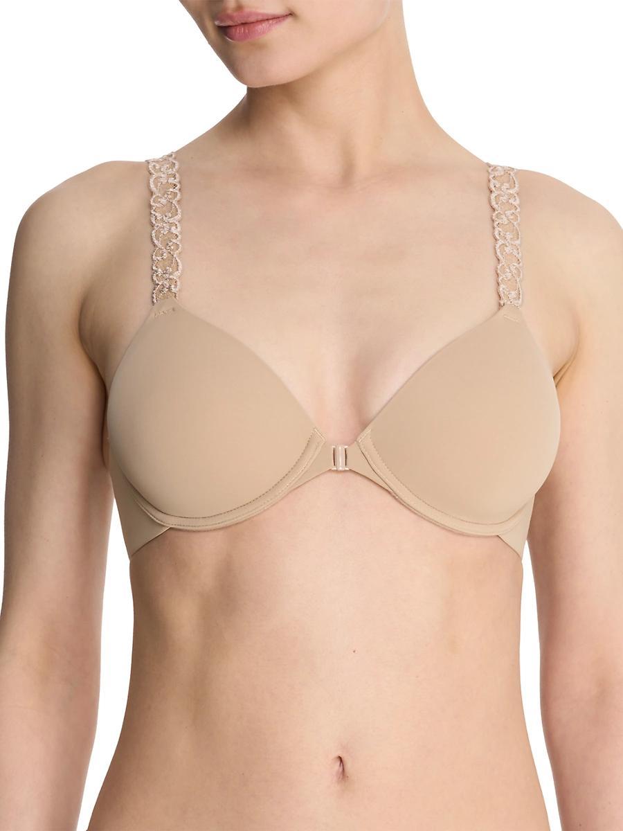 Womens Pure Luxe Convertible Front Close T-Shirt Bra Product Image