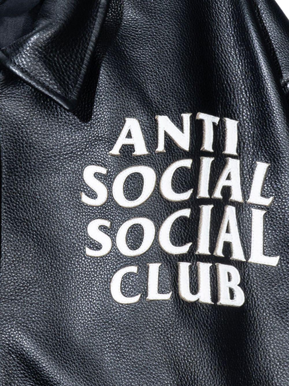 logo-print bomber jacket Product Image