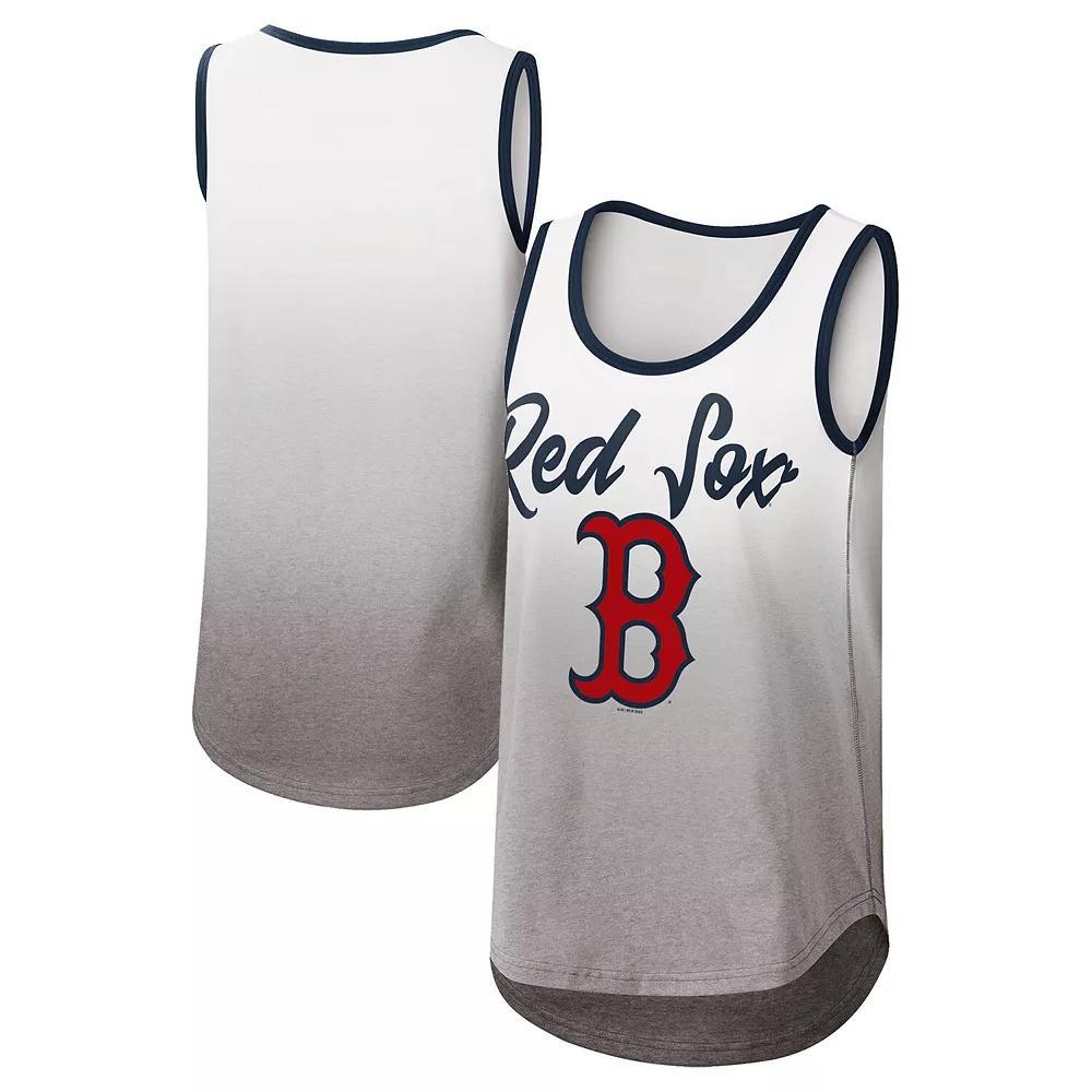 Women's G-III 4Her by Carl Banks White Boston Red Sox Logo Opening Day Tank Top,  Product Image