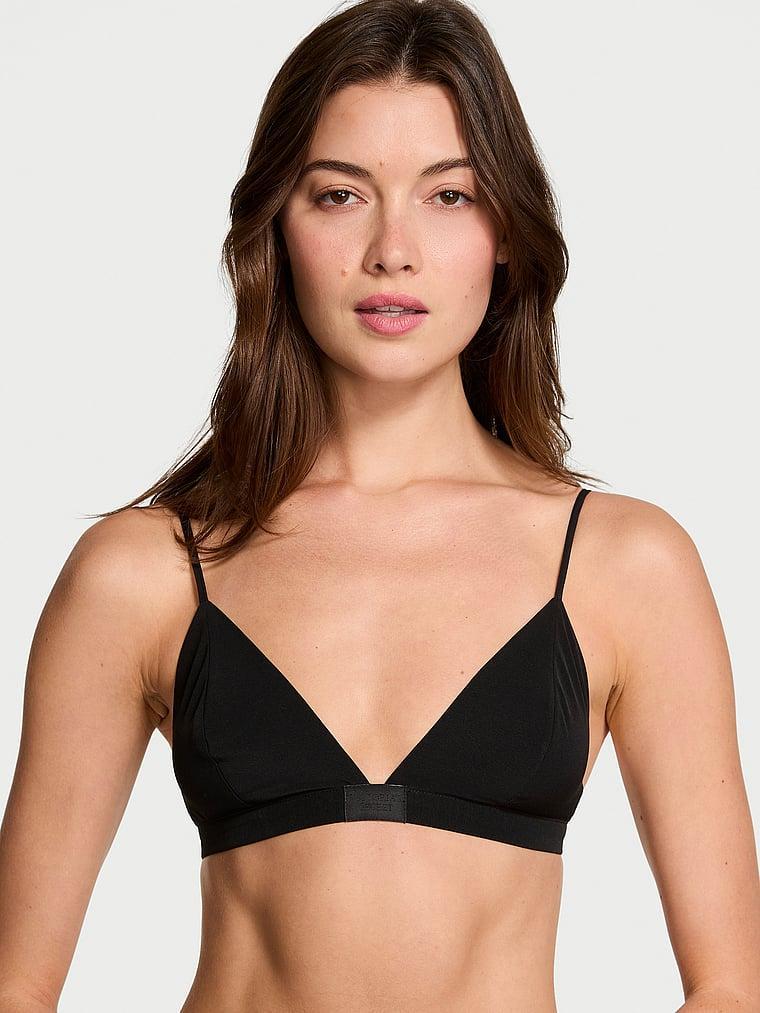 Luxe Crepe Triangle Bralette Product Image