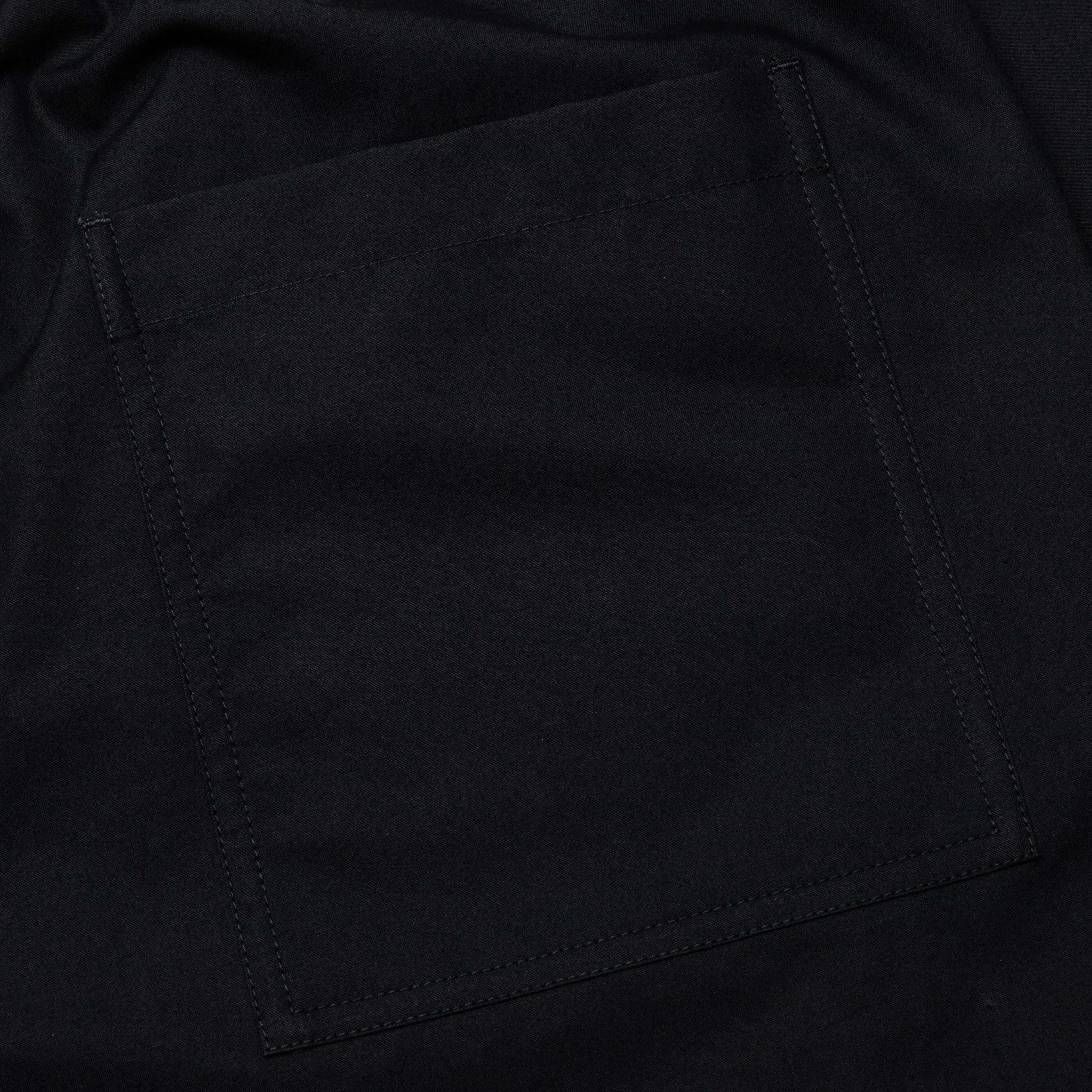 Straight Leg Wool Trouser - Black Male Product Image