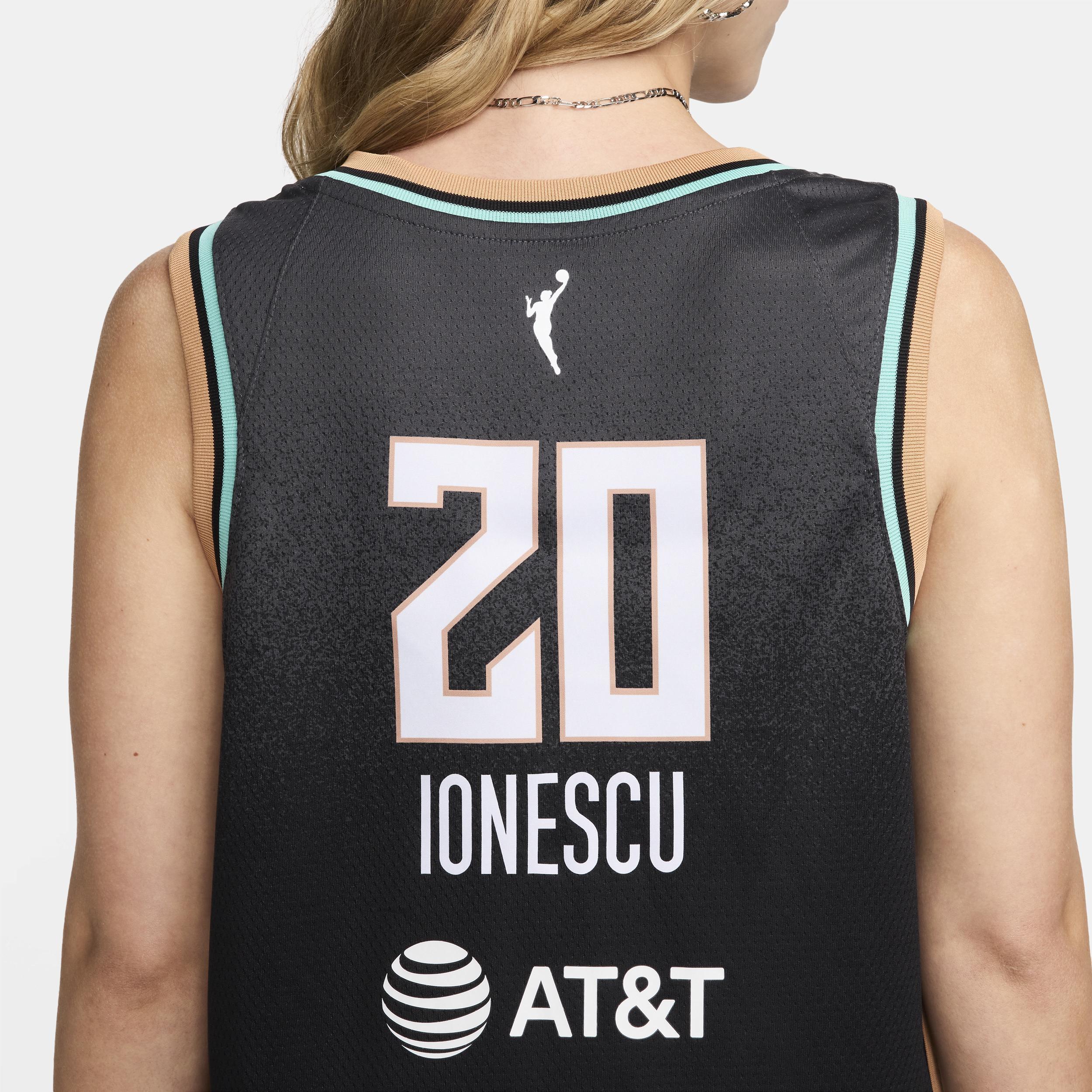 Sabrina Ionescu Liberty Explorer Edition Nike Womens Dri-FIT WNBA Victory Jersey Product Image