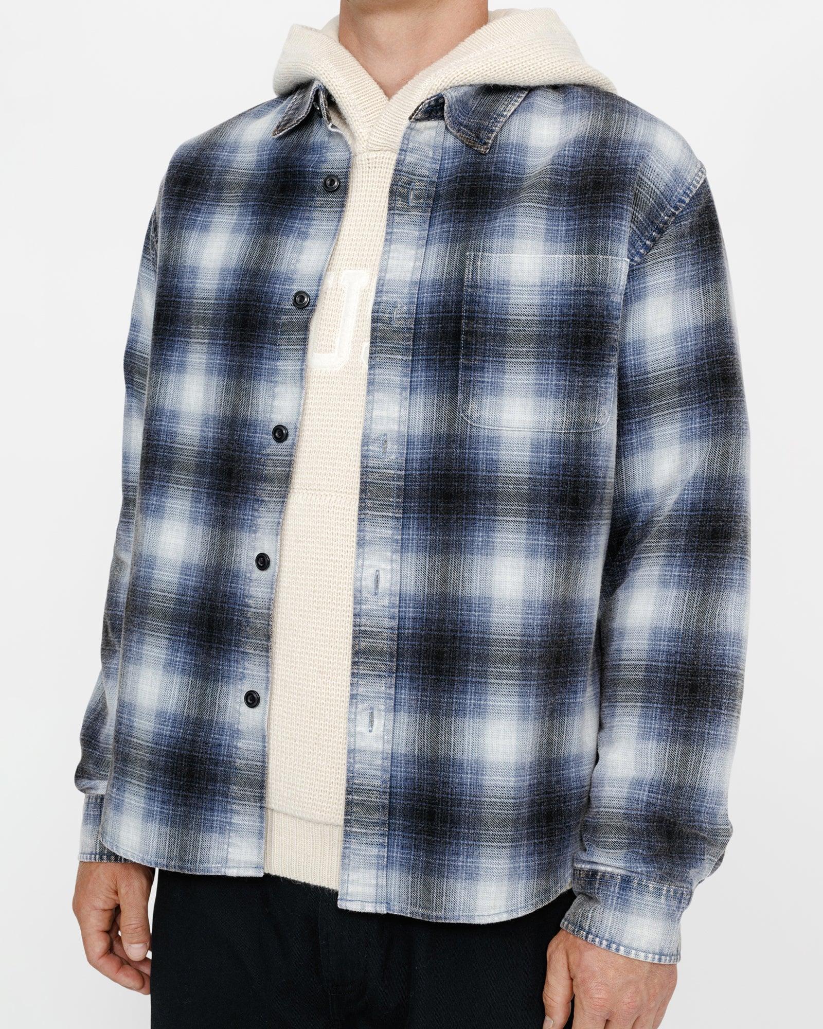 ROCCO FLANNEL PLAID SHIRT Male Product Image