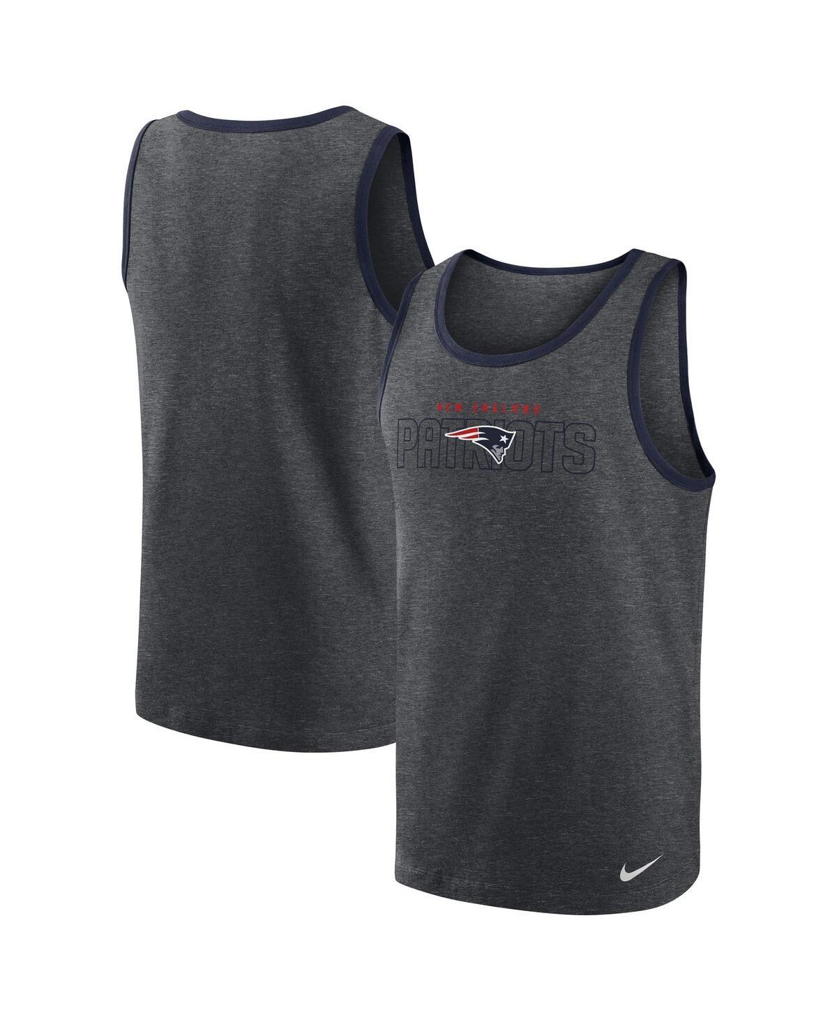 Mens Nike Heathered Charcoal Seattle Seahawks Tri-Blend Tank Top Product Image