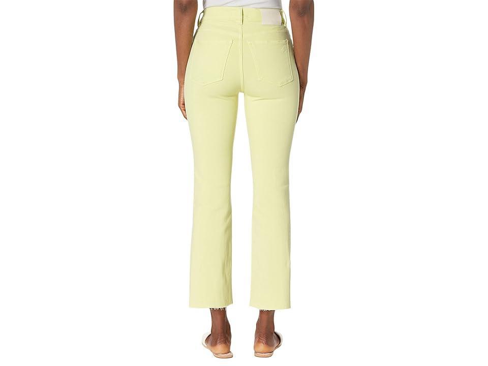 DL1961 Bridget Boot High-Rise Instasculpt Crop Jeans in Limeade (Limeade) Women's Jeans Product Image