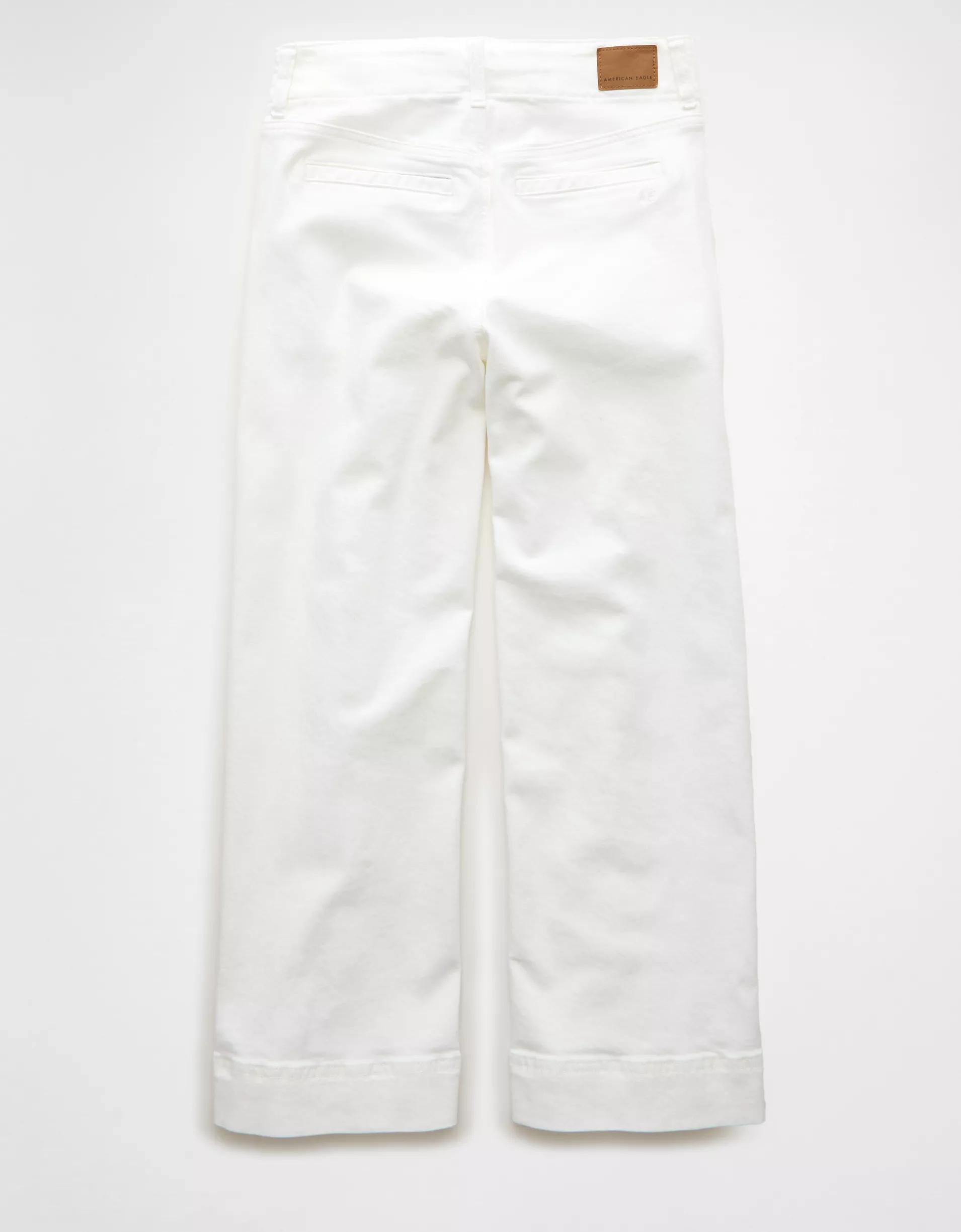 AE Stretch High-Waisted Stovepipe Crop Jean Product Image