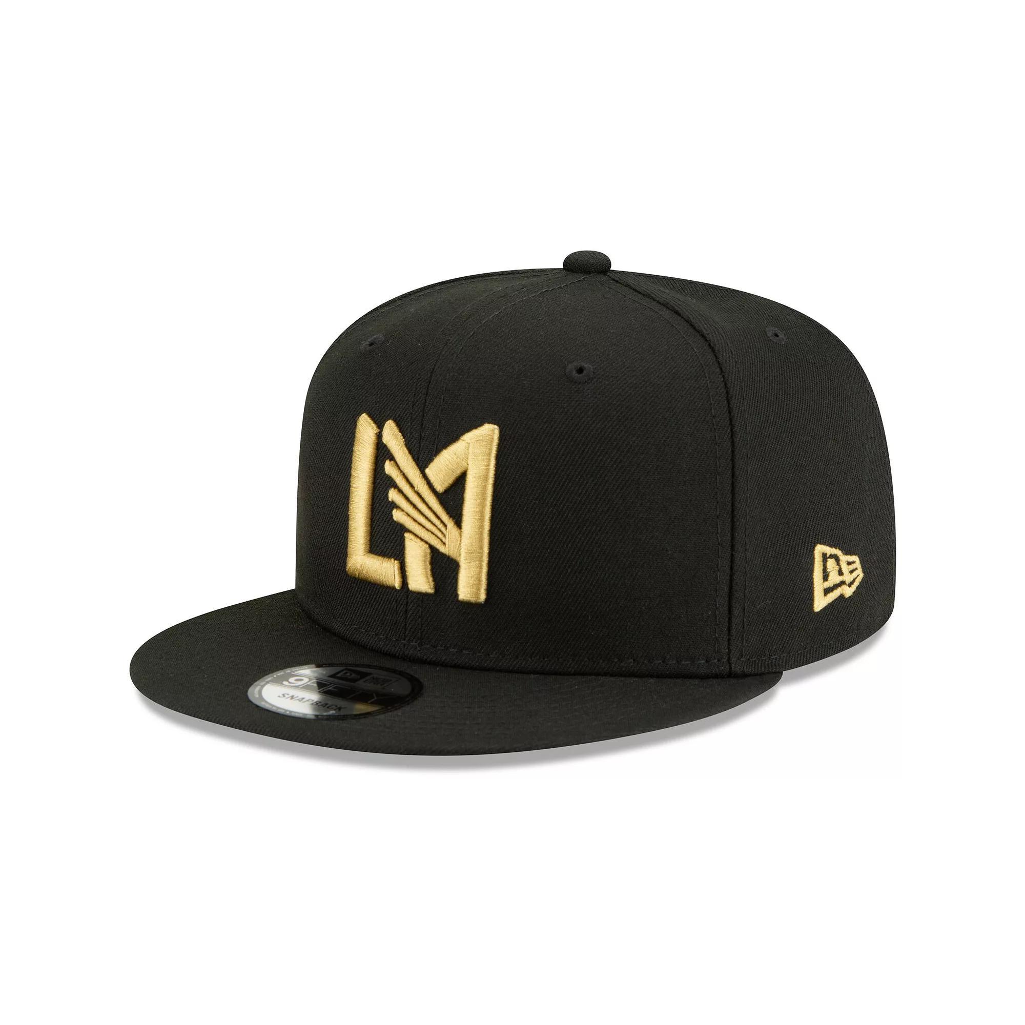 Men's New Era Black LAFC Icon 9FIFTY Adjustable Snapback Hat, Lfc Black Product Image