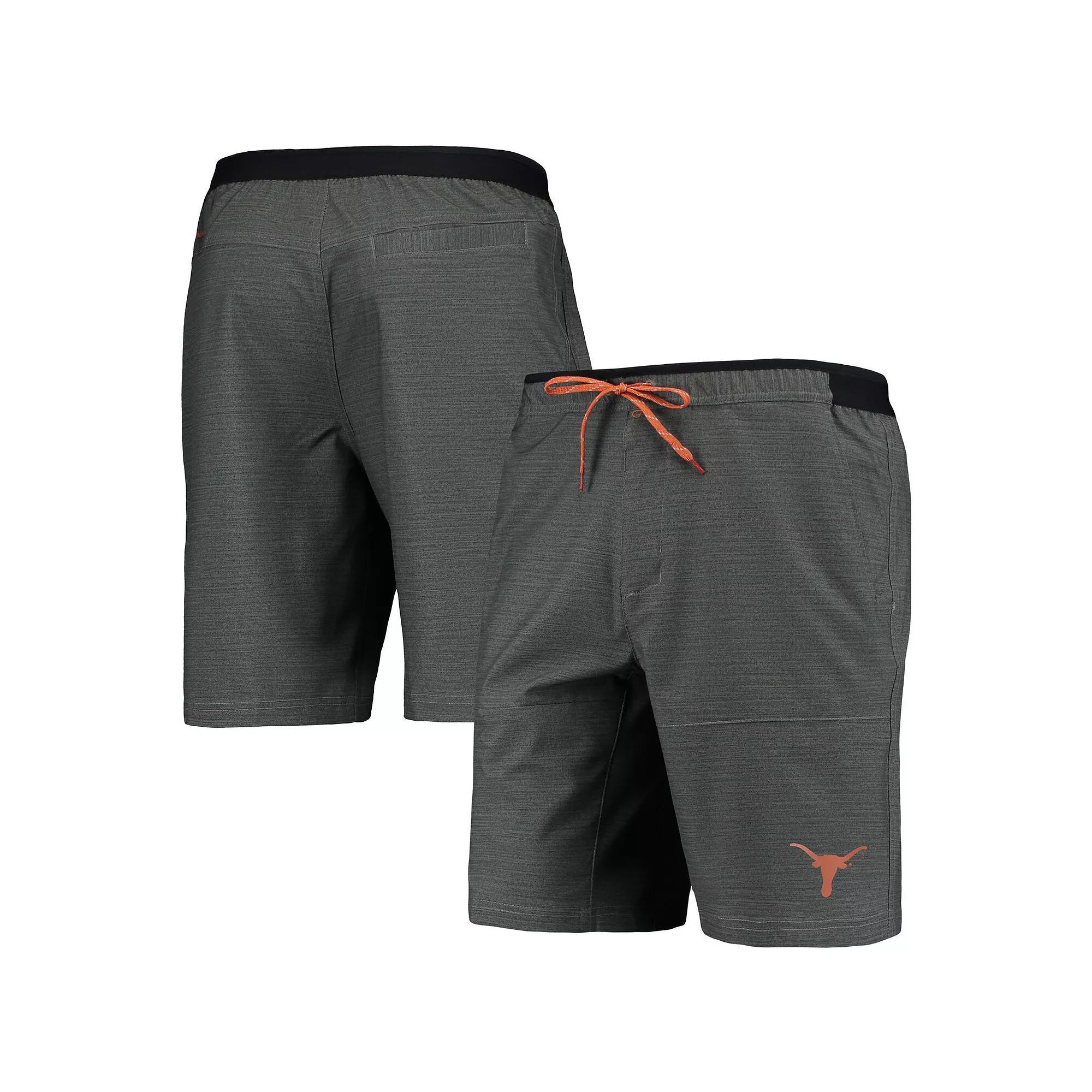 Men's Columbia Gray Texas Longhorns Twisted Creek Omni-Shield Shorts, Size: Small, Grey Product Image
