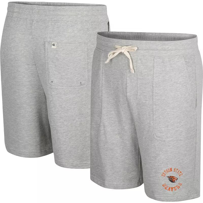 Men's Colosseum Heather Gray UCLA Bruins Love To Hear This Terry Shorts, Size: 2XL, Grey Product Image