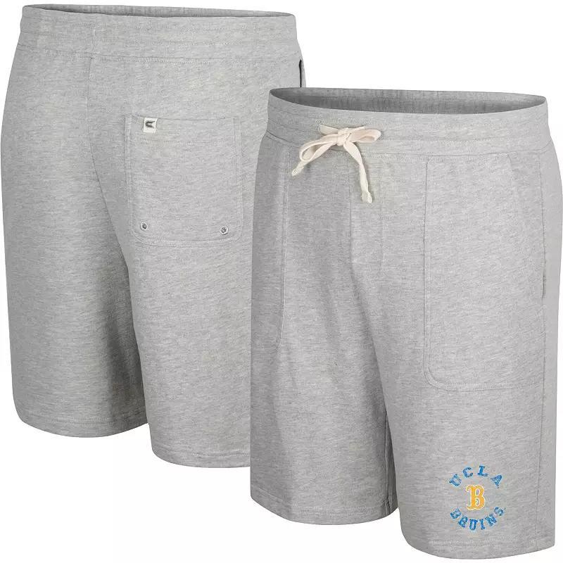 Men's Colosseum Heather Gray UCLA Bruins Love To Hear This Terry Shorts, Size: 2XL, Grey Product Image