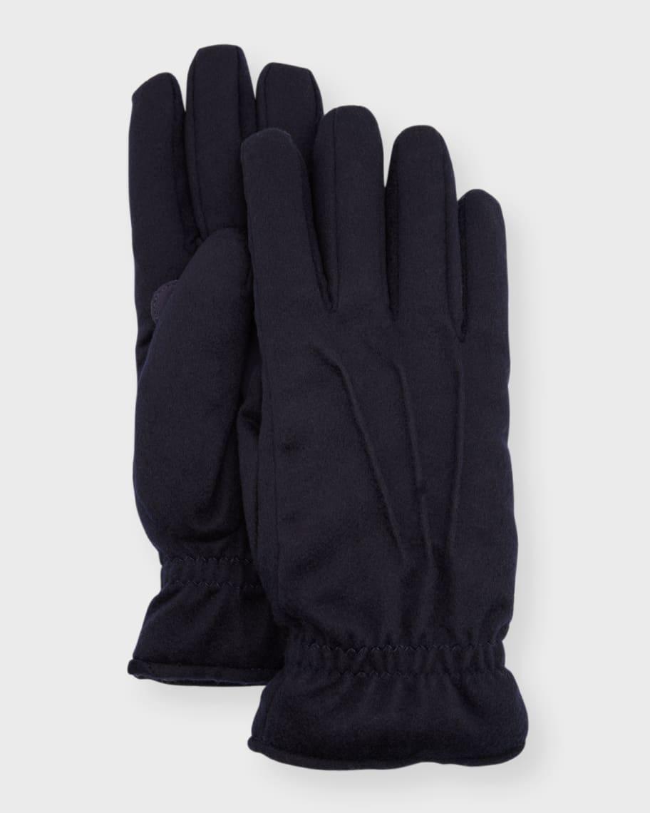 Mens Ashford Cashmere and Suede Gloves Product Image