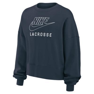 Nike Women's Phoenix Fleece Lacrosse Crew-Neck Sweatshirt Product Image