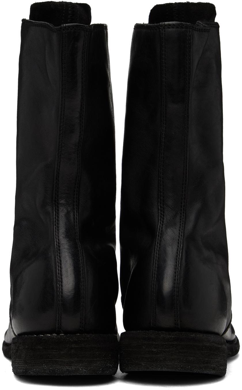 GUIDI Black 310 Boots In Blkt Product Image