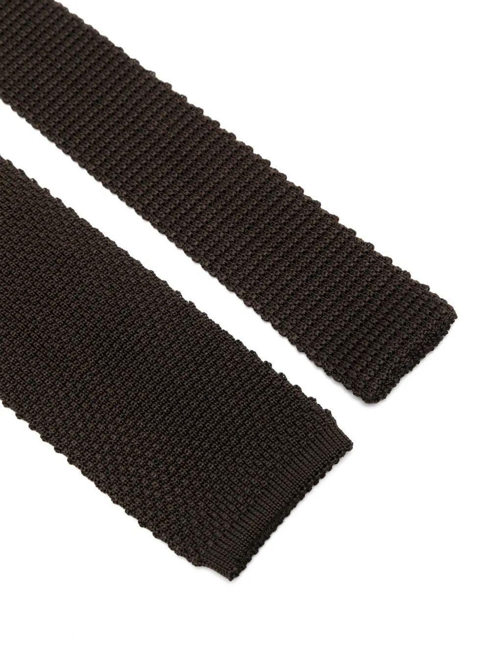 BRUNELLO CUCINELLI Silk Tie In Black Product Image