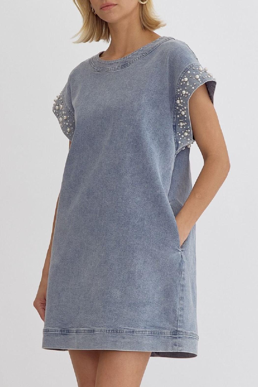 Denim Dress Product Image