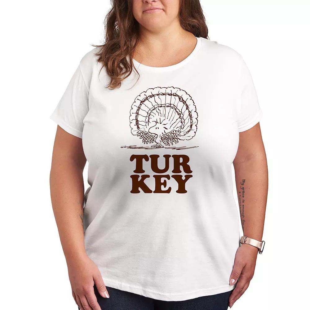 Plus Peanuts Woodstock Turkey Graphic Tee, Women's,  Product Image