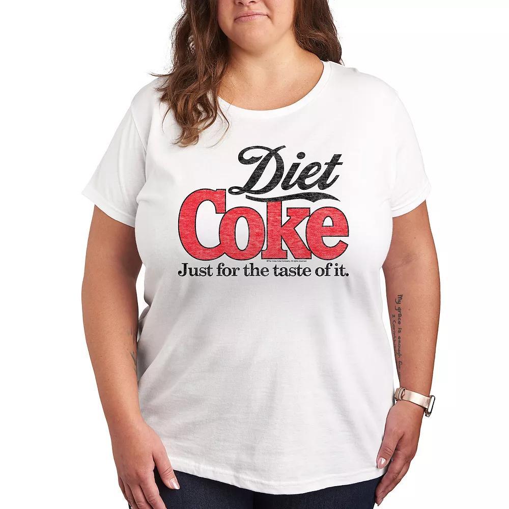 Plus Diet Coke Retro Logo Graphic Tee, Women's,  Product Image