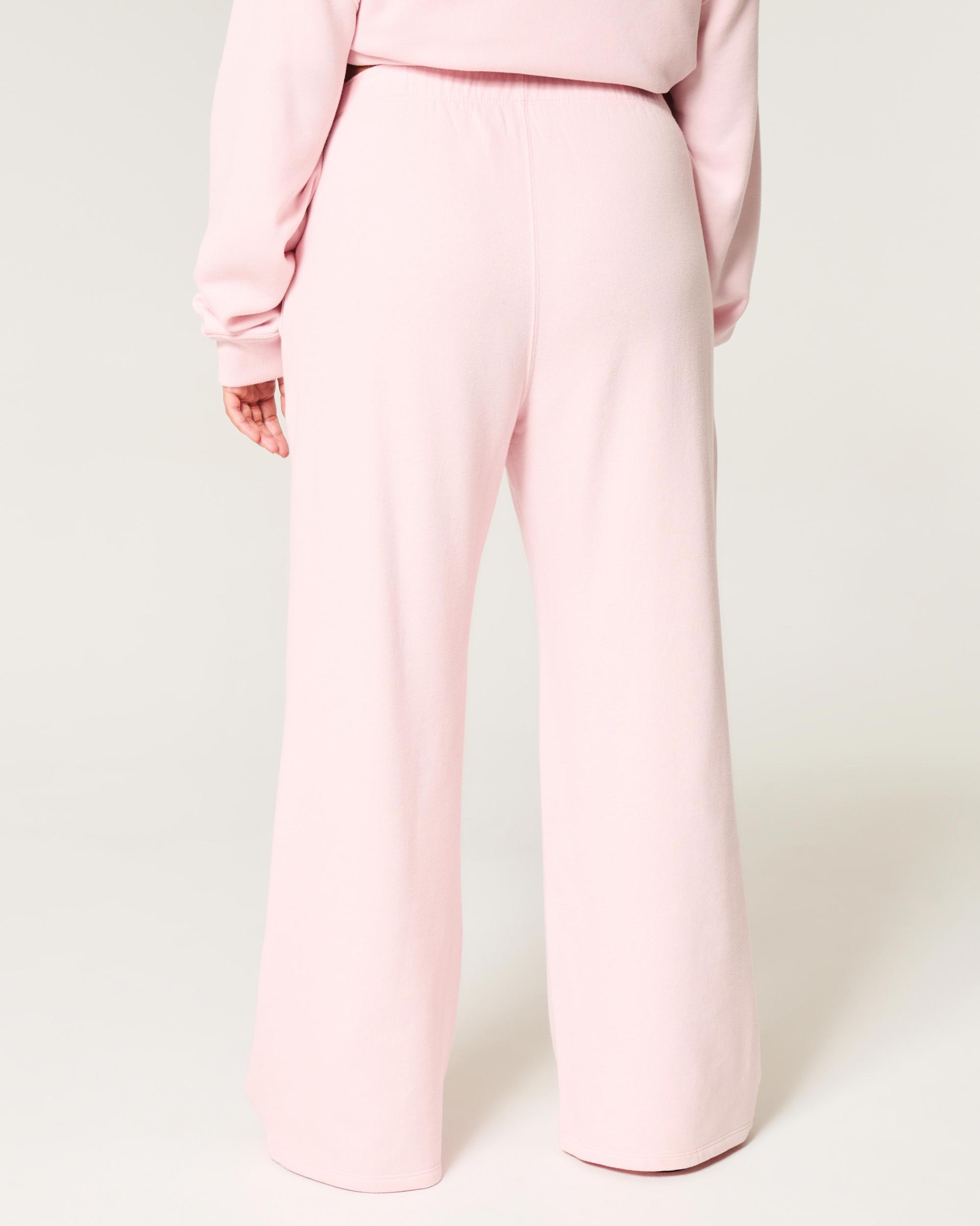 Hollister Feel Good Fleece Wide-Leg Pants Product Image