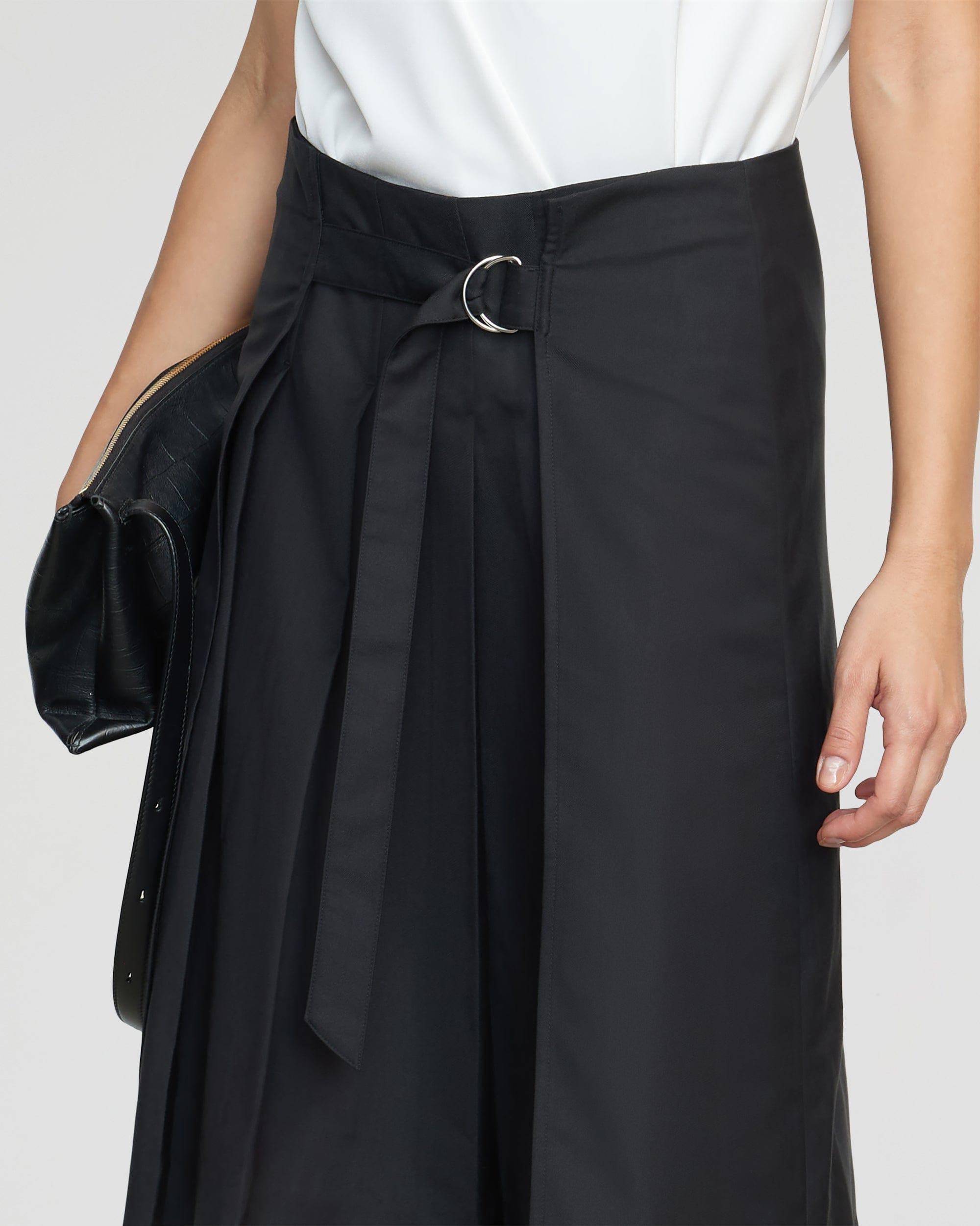 Samira Belted Pleated Skirt Product Image