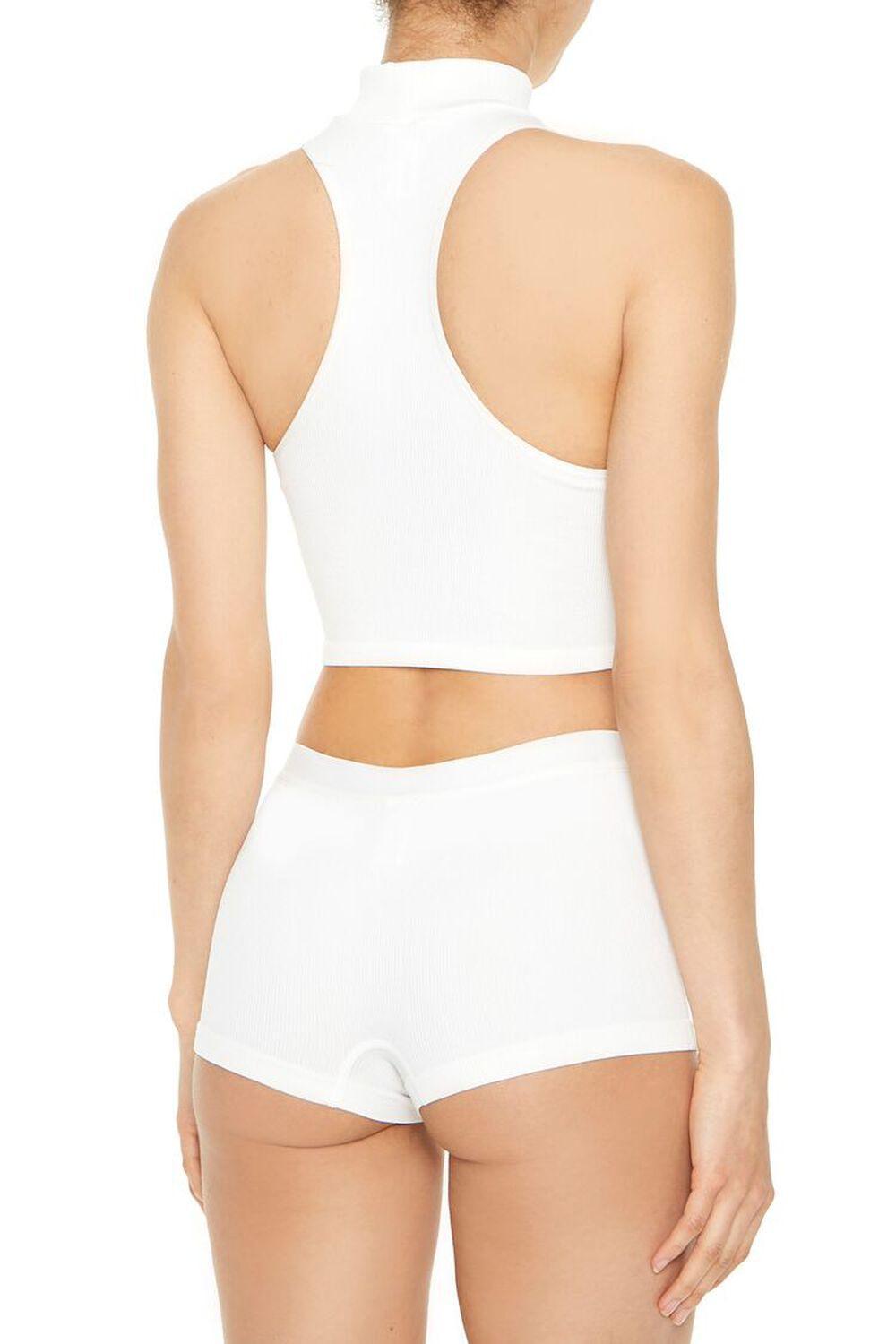 Seamless Mock Neck Crop Top | Forever 21 Product Image