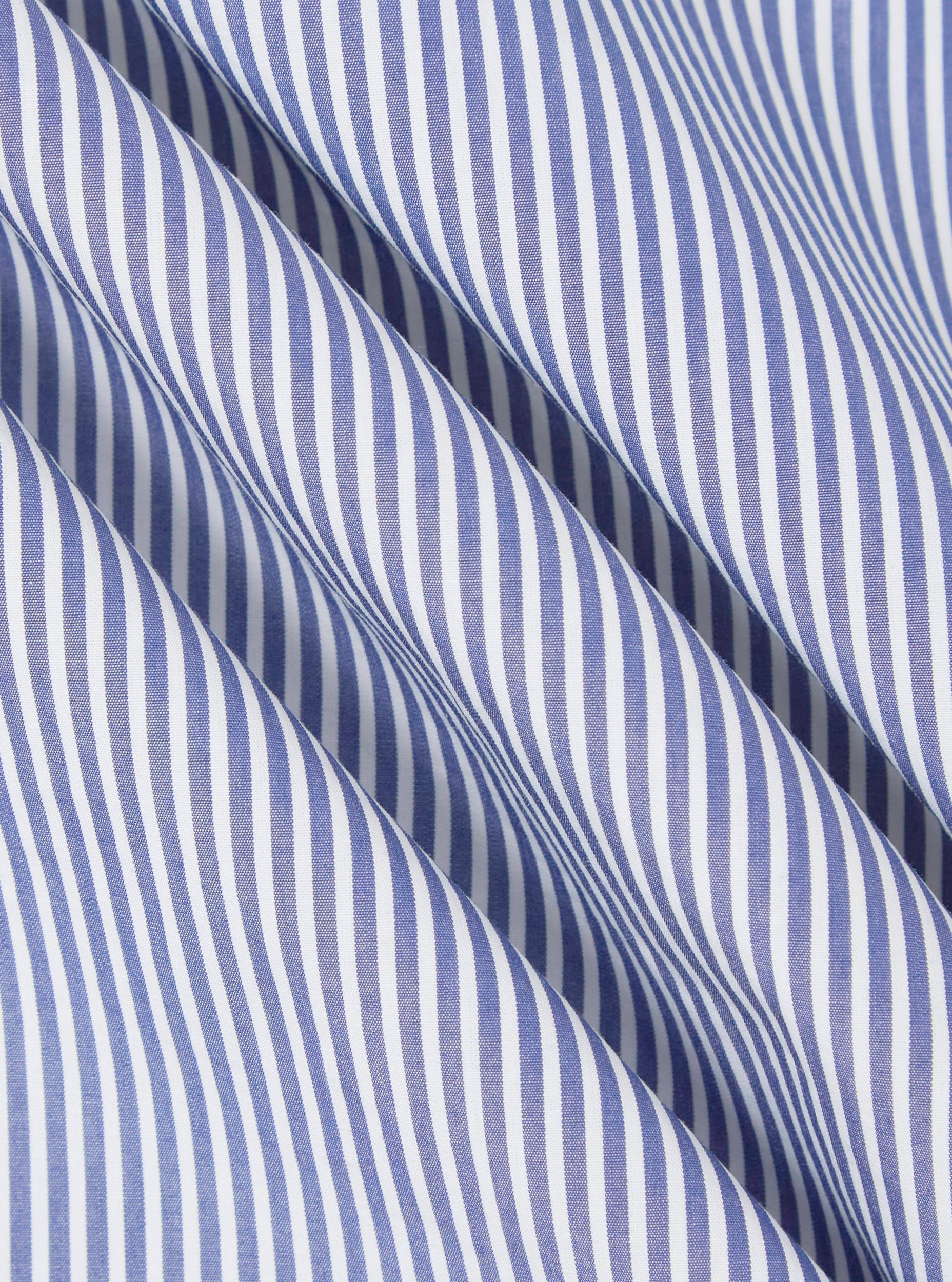 Navy Classic Stripe Short Pyjama Set Product Image