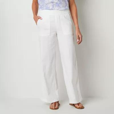 St. John's Bay-Tall Loose Fit Wide Leg Trouser Product Image