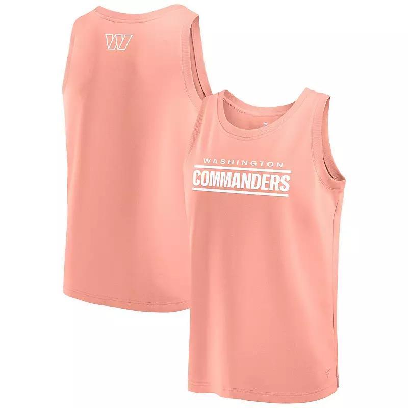 Men's Fanatics Coral Washington Commanders Elements Tank Top, Size: 4XL, Wft Pink O Product Image