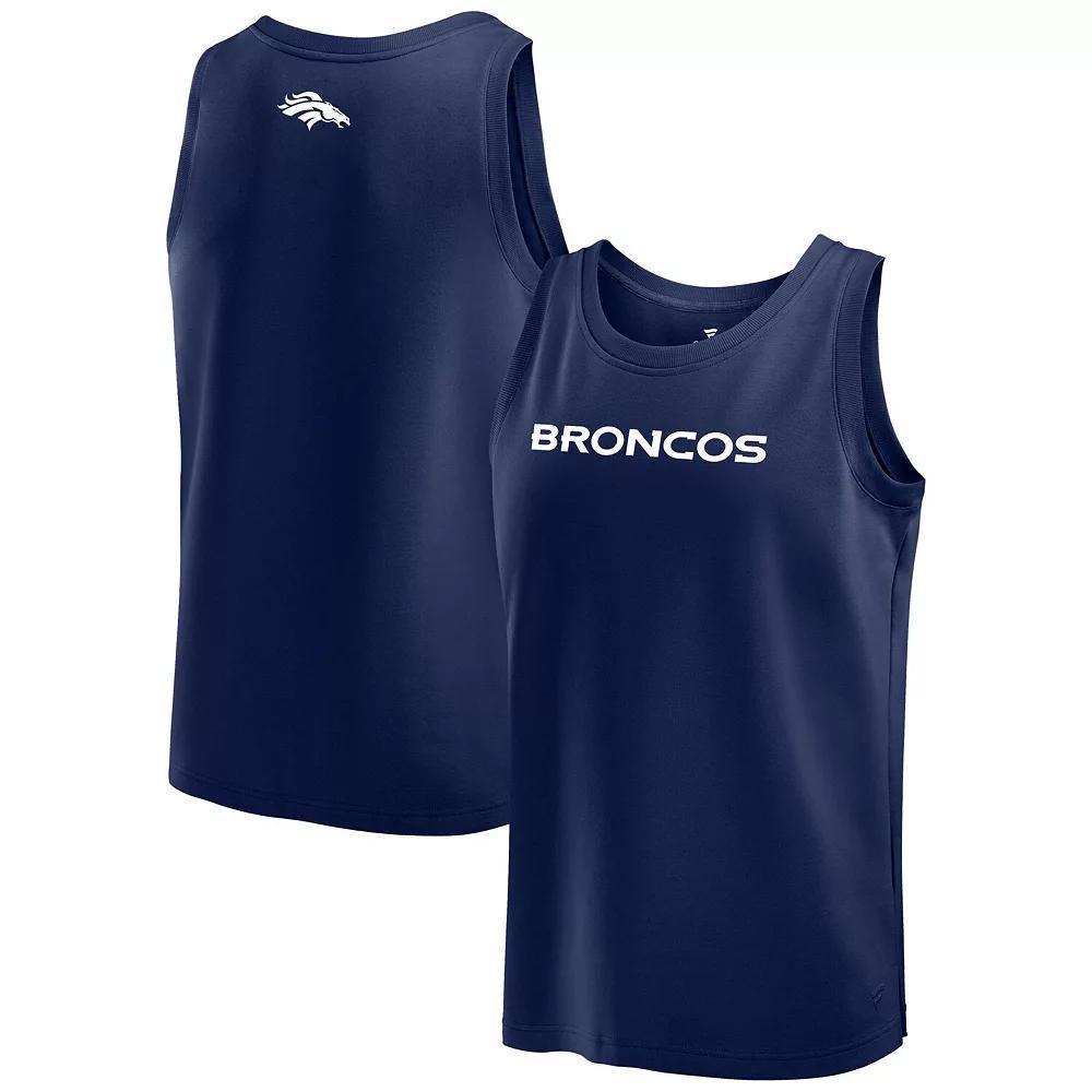 Men's Fanatics Navy Denver Broncos Elements Tank Top, Size: Large, Blue Product Image